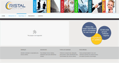 Desktop Screenshot of cristal.com.br