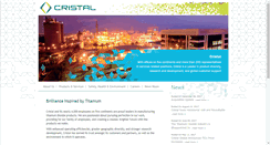 Desktop Screenshot of cristal.com
